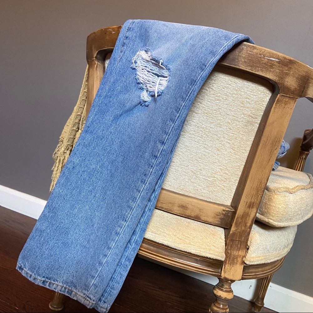 Zara Distressed Denim